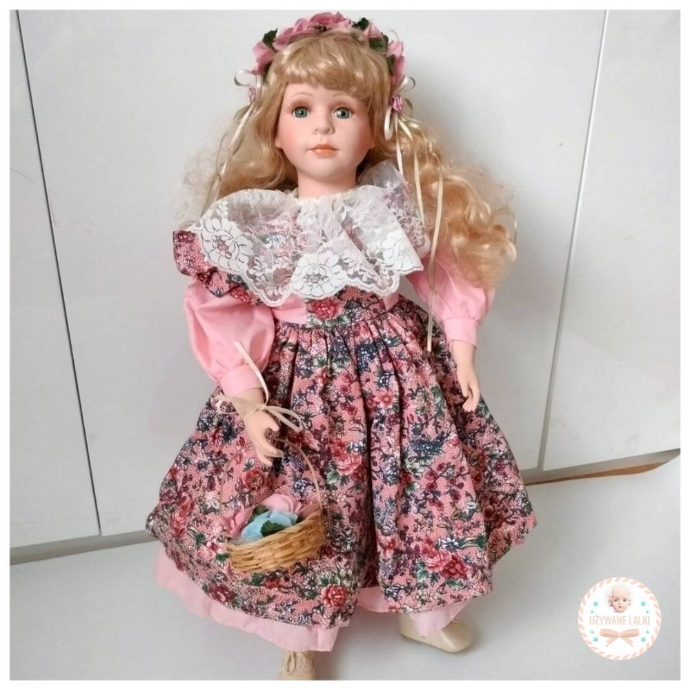 Lalka porcelanowa Cora - obrazek 9